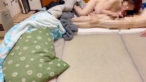 Sex with someone in the next room... Japanese / Nakadashi / Amateur / Private Photography / Japanese