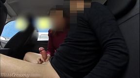 Public Blowjob At Mall Parking - Risky Sucking My Student'_s Cock - MissCreamy