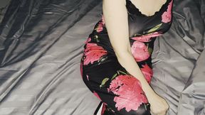 I Complained to My Stepmother About Problems with Girls, and She Checked Me! I Cum on Her Panties