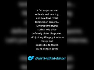 Squirting Like Insane Trying My Recent Biggest Dragon Sex-toy