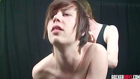 Cute 18 Year Old Jack Styles Takes A Hard Cock