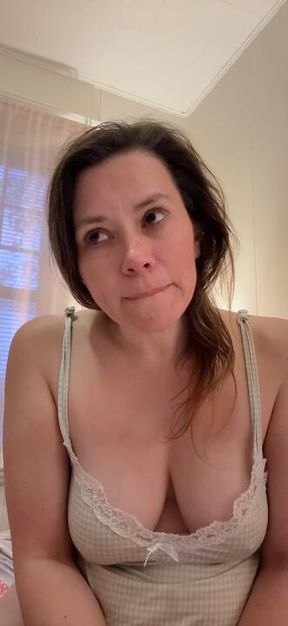 POV FaceTime Call With Stepson Turns Into JOI