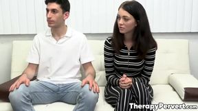 Dr Kenzie Love helps a couple Corra Cox and Nick Strokes to spice things up