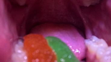 Giant femboy goddess consume gummy trespassers