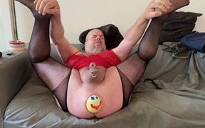 Short, Intensive Anal Training in a Sexy Outfit