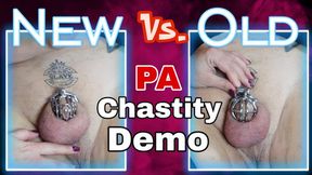 Homemade Milf dominates pierced Prince Albert with extreme chastity cage