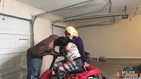 curvy blonde marilyn melons strokes rome major s cock with her tits!