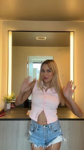 Peeing in my friends sink!