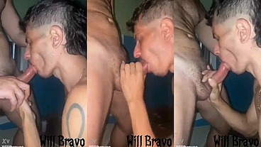 Putaria no motel com novinho e o coroa pirocudo