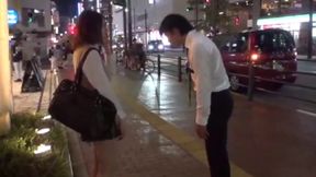Cute First-Time Tries Condom for Fun and Self-Rubs Through Plastic Wrap