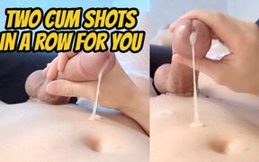 Femboy Cummed for You Twice in a Row