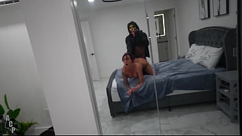 Zoe Grey Gets Her Pussy Punished In Mirror By A Clown