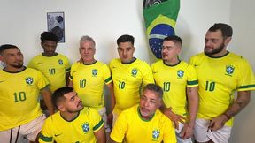 yuri gaucho - gangbang com jogadores dotados fodendo no vestiario da copa - surucopa