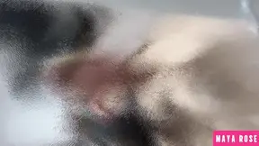 Cheating Wife Maya Rose gets a long cock in POV