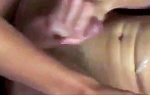 Virgin boy wears lipstick, shaved, and gets porked