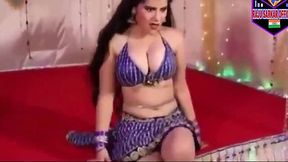 Bangla beauty's big tits bounce in steamy scene