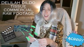 Sneezing + Nose Blowing RUINS Tissue Commercial Footage