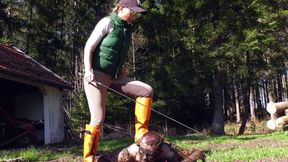 Spring Trampling in the Mud by Mistress Katharina - FullHD