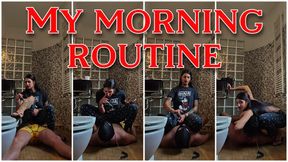 My morning routine
