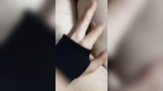Sissy T-Doll kneads herself voluptuously POINT OF VIEW