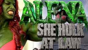 Alena Love: She Hulk At Law SFX- Muscle Transformation Clothing Destruction[HD]