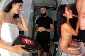 Andra Brazil Wants Pizza And Blowjob