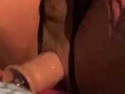 Sissy Cuckold with small penis fucked by dirty talking Mistress PART 2