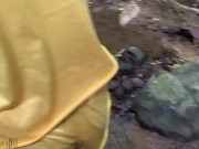 Lamia Nimo Babe oy - Pinay Inabutan ng Ulan sa Tabing Ilog - NatureLoverPH