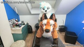 Matthew Fox gets bareback drilled by Snauwflake the Seal, the furry stud with a big dick