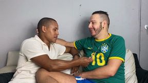 HOT KISSES WITH 2 LATIN LOVERS - BY DERRICK PATRICK AND MARIO SOARES - CLIP 1