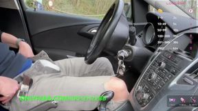 Daytime car cruising at busy gay parking spot after intense connection