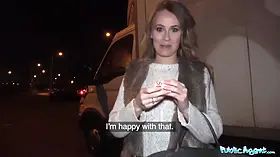 Public Agent Cheeky Brit Carmel Anderson gets a Pounding