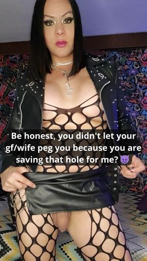 You&#039;ve been saving yourself for Mommy?