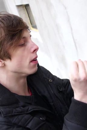 Blond Boy Fucking for Cash