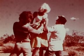 Vintage porn retro erotic theatre - dessert fruit