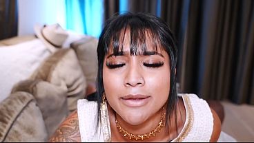 Spending my Ramadan with a big black cock and breaking my fast with a creampie - Yasmina Khan