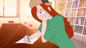 Wendy from Gravity Falls Gets naughty in 2D Hentai Cartoon Action