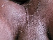 Close up asshole open!