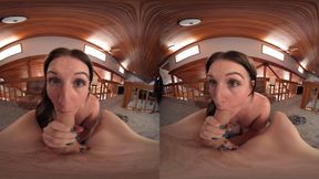 Jenn Cameron - Step-Mom Uses Step-Son For Virtual Reality BlowJob (8K VR)