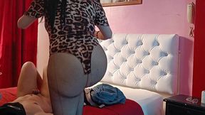 a la mujer madura le gusta el animal print full