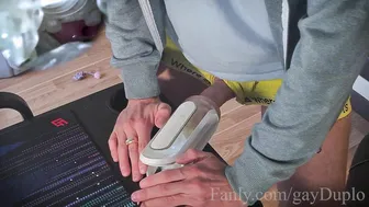 Twink Fleshlight Creampie with Internal Cam and Big Cock Cumshot