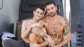 Robbie Caruso and Chris Damned's Forbidden Public Fuck - A Stepbrother Fantasy