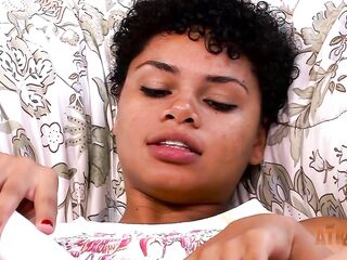 Millie Stone's moist little cunt feels so admirable when it's grinding on the head of that corpulent Hitachi Wan