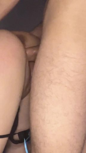 Thrilling moment from "Juicy pussy - Doggy Style SO GOOD"