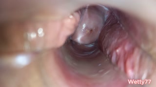Inside my girlfriend's vagina