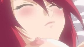 Wife with Wife 2 - Busty anime actress seduces married man to fuck her virgin pussy