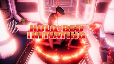 Holo graphic 3d big black booty toon