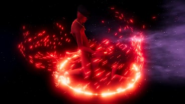 Holo graphic 3d big black booty toon