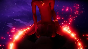 Holo graphic 3d big black booty toon