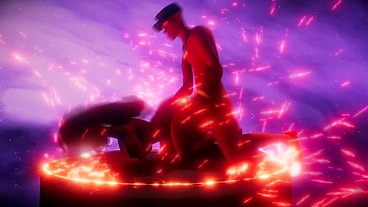 Holo graphic 3d big black booty toon